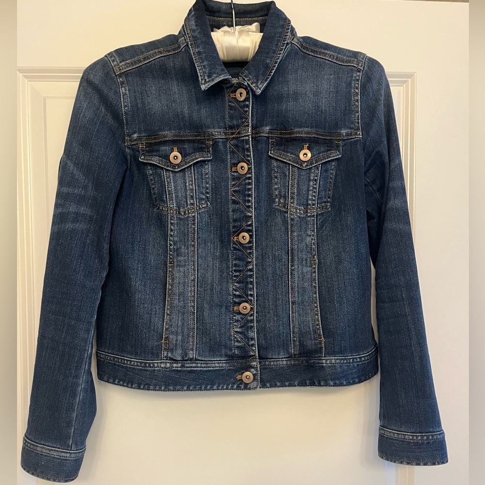 J. Jill Dark Blue Jean Jacket